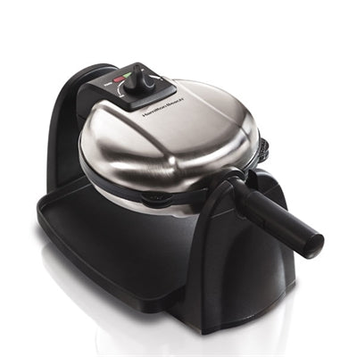 Waffle Maker Belg Remvble Blk