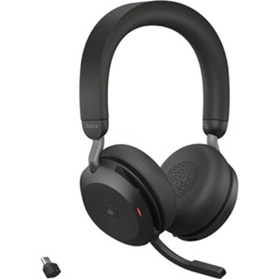 Evolve2 75 USB C MS Stereo BLK