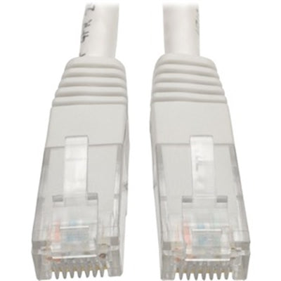 Cat6 Cat5e Molded White 100ft