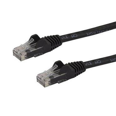 StarTech.com's 10ft Black Cat6 UTP Snagless Patch Cable is constructed of top quality materials (100% Copper conductors 23 Gauge Wire 50 micron Gold Connectors) to ensure optimum performance and durability.