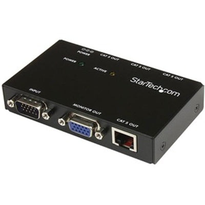 4 Port VGA Over CAT5 Extender