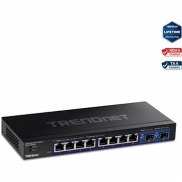 10 Port MGig Web Smart Switch