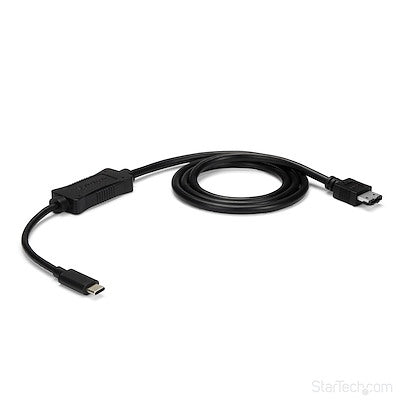 3 ft 1m USB C to eSATA Cable - For External Storage Device - USB 3.0 5Gbps