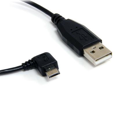6' Micro USB to Right Angle