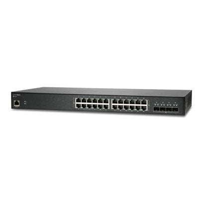 24 Port Gig PoE Switch 4 SFP Plus