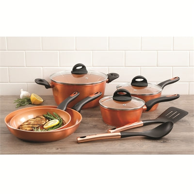 10pc induction Copper cookware
