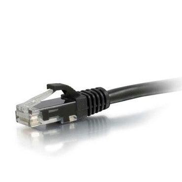 15' CAT6 SNAGLES PATCH CBL BLK