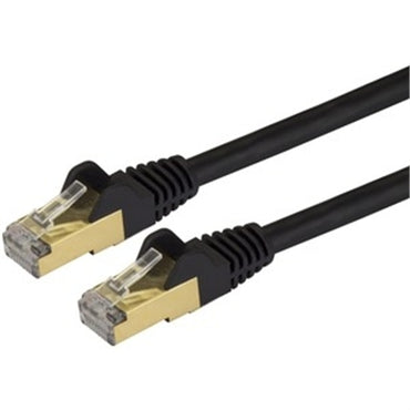 6ft Black Cat6a STP Cable