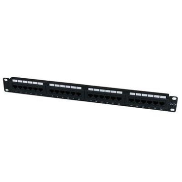 24 Port 1U Cat6 Patch Panel