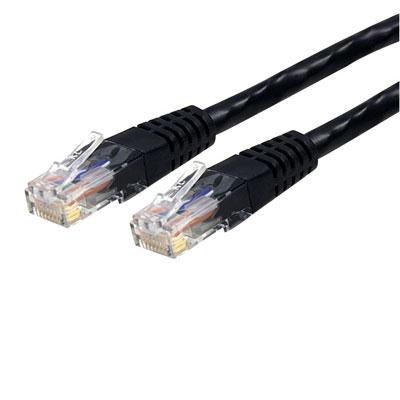 Black Cat6 UTP Patch Cable