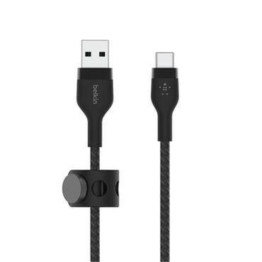 USB A to USB C BRAID SIL 2M