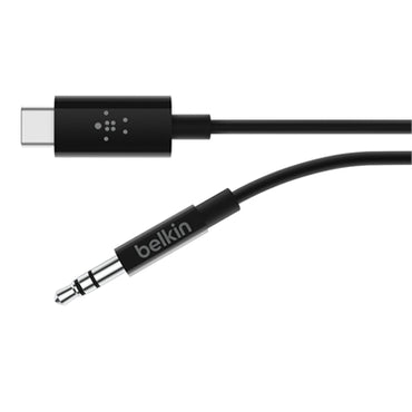 USB C 3.5mm Audio Cable Black