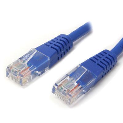 Blue Molded Cat5e Patch Cable