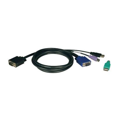 6' PS2 USB KVM Cable Kit