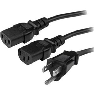10' Power Cord  515P to 2x C13