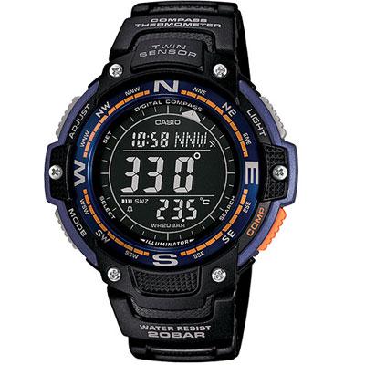 Twin Sensor Watch BluGrn Light