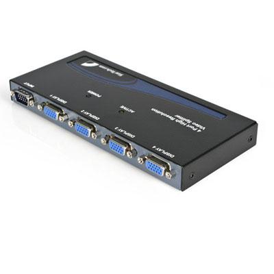 4 Port VGA Video Splitter