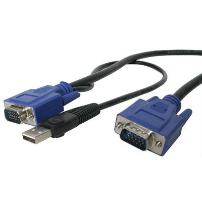 10' USB 2in1 KVM Cable