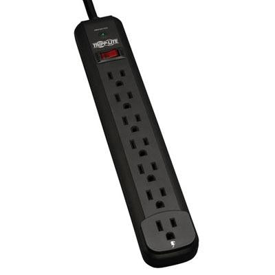 7 Outlet Surge 1000J Black