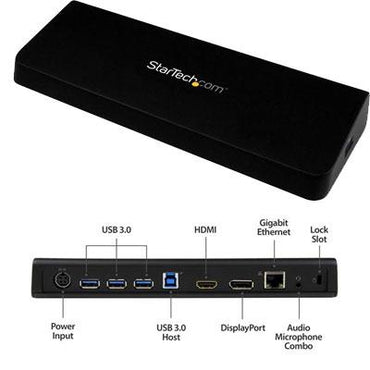 USB3 4K Laptop Docking Station